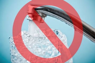 Interruzione distribuzione acqua